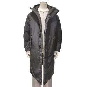 [롯데백화점]레노마 F/W (한정수량) 블랙 구스다운 터틀넥 롱 패딩 후드점퍼 RODMBH83A