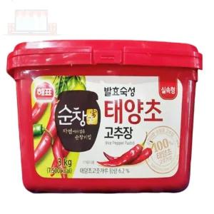 순창궁 태양초 고추장 3K 고추장3KG 매콤한맛 매운소스