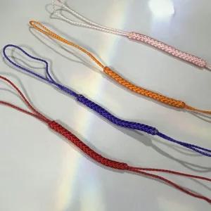 골프 티걸이 만들기 티걸이끈 티걸이 단색 꼬임줄 DIY 10개입