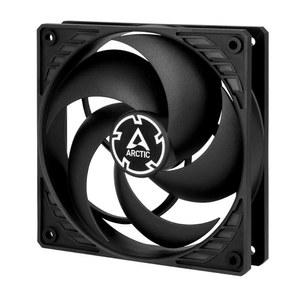 ARCTIC P12 PWM - PC 팬, 120mm 케이스 팬(PWM 포함), 압력 최적화, 조용한 모터, 컴퓨터, 팬 속도: 200 1800 RPM(0 RPM 5%) 검은색