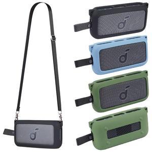Anker Soundcore Motion 300 무선 블루투스 스피커 용 어깨 끈이있는 최신 소프트 실리콘 야외 여행용 케이
