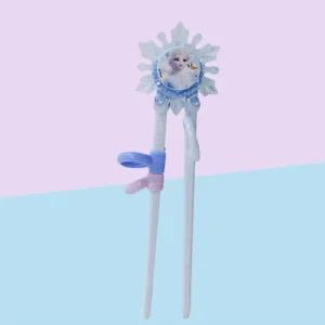 겨울왕국2 스노우윙 연습용 젓가락 엘사 블루/트레이닝/아기/교정용/손잡이/아동/교정/아동용/어린이/연습