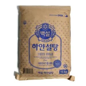 백설 하얀설탕 15kg 백설탕 정백당