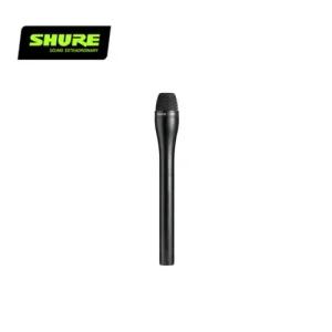 SHURE 슈어 SM63LB 인터뷰 블랙 유선 핸드마이크
