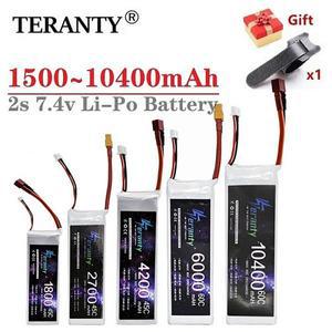 2S Lipo 배터리 7.4v 1500mah JST/XT60/T RC 부품