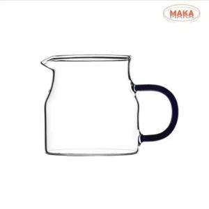 MAKA 마카 내열 저그 블루_400ml 커피잔 머그 유리잔 내열컵 저그