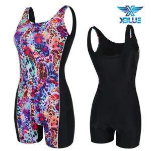 XBLUE 여자 아쿠아로빅 반전신 1부 수영복 G956864
