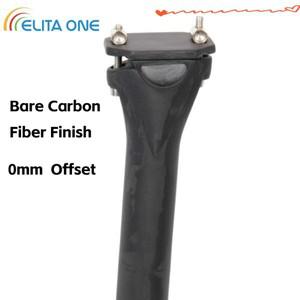 elitaone 카본 시트 포스트 MTB/도로 자전거 초경량 150g 튜브 63D-UD