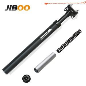 JIBOO 400mm MTB 서스펜션 싯포스트 CNC 알루미늄 합금 자전거 텔레스코픽 27.2mm 사이클링 부품