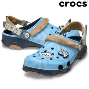 크록스 귀멸의 칼날 이노스케 올테레인 클로그 지비츠 포함 212432 CROCS