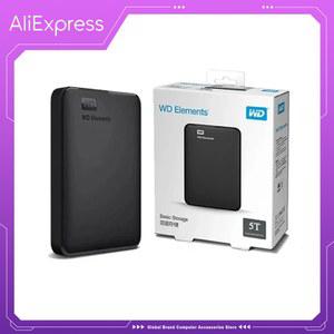 외장하드 노트북용 휴대용 하드 드라이브 WD USB 3 0 Elements 4TB 2TB 데스크탑 5TB PC 외장 1TB