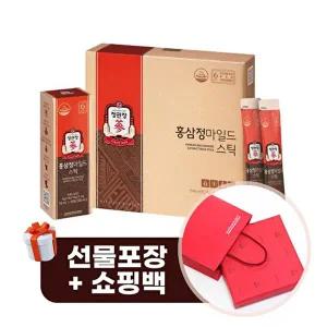 [정관장]정관장 홍삼정 마일드스틱 10ml 30포 선물포장 + 쇼핑백