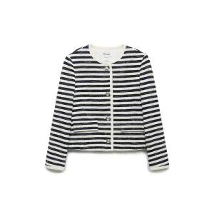 나이스클랍 [최초가: 315,000원] 스트라이프 져지트위드자켓 A252MWJ407 335955