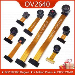 ESP32 캠 카메라 모듈용 OV2640 모듈, 2MP 222 200 180 66 120 160 도, 650nm 850nm 나이트 비전 DVP 24 핀 0.5, 신제품