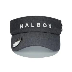 [말본골프] 말본 로고 티 홀더 바이저 CHARCOAL (MAN) M5341PVS03CHC
