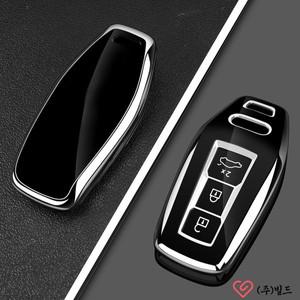 아우디 2025 A5L 차량용 키 케이스 Q6L E-트론 스마트 원격 시동 홀더 호환