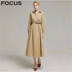 벨트포인트셔츠랩롱원피스_VF4F1OP3171