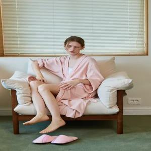 Pink 테리 룸슈즈