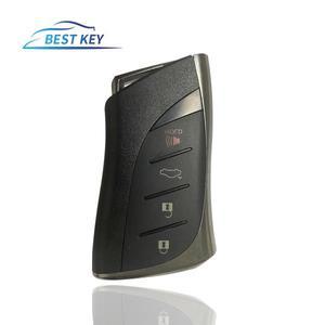 BEST KEY 스마트 Prox 원격 자동차 키 쉘 케이스, 렉서스 ES300h ES350 ES200 LS500h 용 작은 삽입