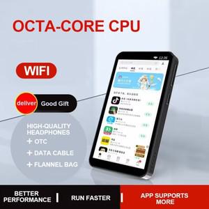 풀포맷 동영상 시청 MP5 휴대용 플레이어 4인치 메탈 터치스크린 MP3 MP4 뮤직 Bluetooth 5.0 WiFi