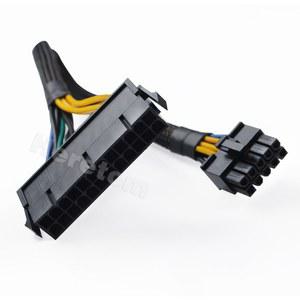 PSU ATX 24핀 암-10핀 수 변환 전원 공급 장치 어댑터 케이블 코드(레노버 마더보드 18AWG 30cm)