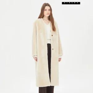 시슬리 노카라 리얼 퍼 무스탕 SAFU32361BE 280375