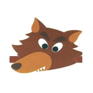 동물머리띠 A세트 늑대