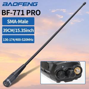 Baofeng BF-771 PRO 듀얼 밴드 136-174/400-520Mhz SMA-남성 안테나 TYT TH-UV8000D MD-390 Baofeng P15UV
