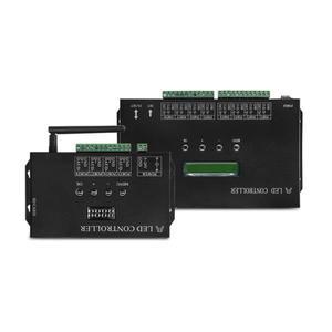 LED 조명 콘솔 컨트롤러 풀 컬러 레이싱 라이트 바 KTV 포인트 DMX/Artnet Wi-Fi 8/4 DMX512 H807SA