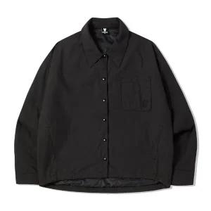 [라이프워크] 여성 라독 자수 버튼 패딩 셔츠 블랙 LW254SR871-BLACK
