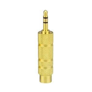 프로 오디오 젠더 체인저 어댑터 - 믹서앰프키보드 신호 안정성을 위한 3.5Mm 암-6.35Mm 수 변환기