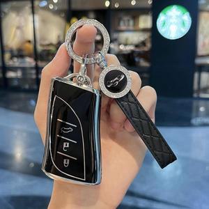 TPU 자동차 원격 키 케이스 커버, 렉서스 UX250 Es Es350 ES200 ES300h US260h 2018 2020 키체인