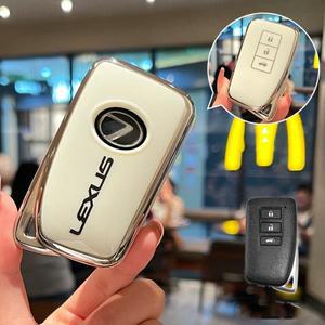렉서스 RX350 NX300 Es300h Rx450h GS300 GX470 IS250 ES350 LX570 Nx300h 용 소프트 TPU 자동차 키 케이스