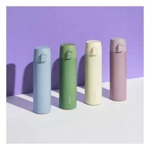 락앤락 슬림핏 원터치 텀블러 400ML 아이보리/바이올렛/블루/그린 318822Moony