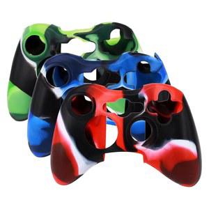 Xbox 360 컨트롤러용 컨트롤러 스킨 3팩, 리 프리미엄 슈퍼 그립 보호 케이스 커버