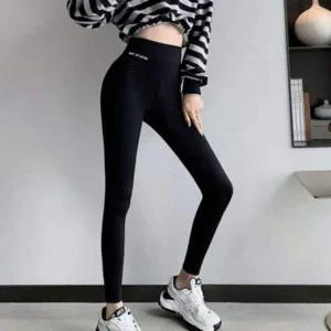 [콩심팥심]스포츠 타입 여성 심리스 컷팅 트레이닝 레깅스 필라테스레깅스
