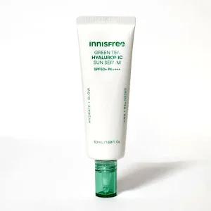 이니스프리 그린티 히알루론산 수분 선세럼 50ml(SPF50+)