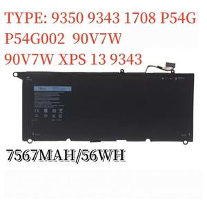 XPS 13-9350 9343 90V7W P54G 60WH