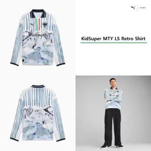 매장정품 푸마 PUMA 키드슈퍼 몬테레이 LS 레트로 셔츠 606851 - 12 KidSuper MTY Retro Shirt 326193
