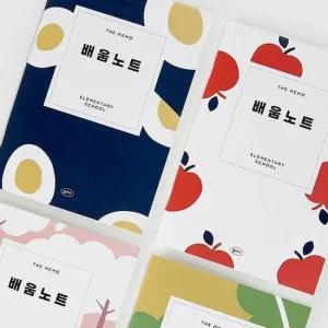 초등학생 학습 노트 배움 공책 중철 5P 복습 정리 초등학생배움노트 초등복습노트