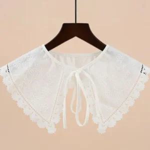 넥카라 페이크 카라 넥케이프 블라우스 목카라 넥케이프 레이스카라 레이어드 이너카라