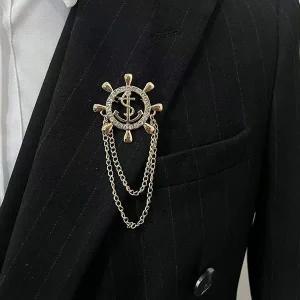 [콩심팥심]앵카 인기 정장 브로치 부토니에
