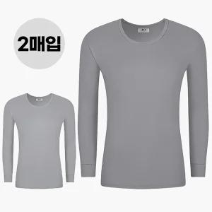 [BYC]BYC 남자 내복상의 내의상의 웃도리 40수 순면 양면 겨울용 2매 아빠선물