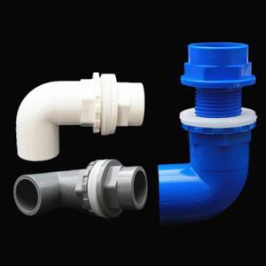 ID 20/25/32/mm L  PVC 파이프 커넥터 두꺼운 어항 배수 조인트 정원 관개 워터 공급 튜브 부품
