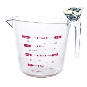 [콩심팥심]500ml 투명 계량컵 요리용 계량기 주방