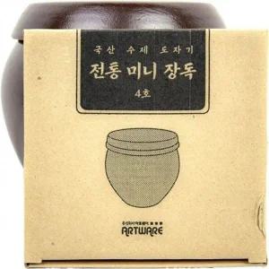 미니 장독대 도자기 4호 항아리 장독