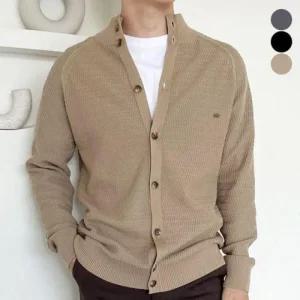 젠틀맨 네틀넥 유연성컴포트 풀오버 반목폴라 고급스러운 타입 오픈니트
