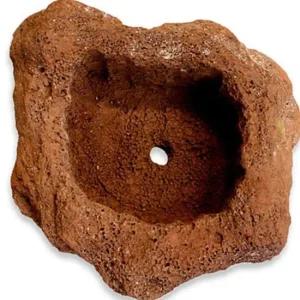 배수되는돌화분 분갈이 선물용 식물환경 최적조건 야생화화분 독일 이태리풍 텃밭