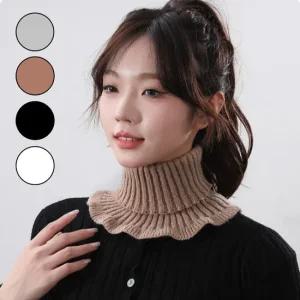 바라클라바 페이크 여성 니트 목폴라 아웃도어 겨울패션 아웃도어 방풍 겨울모자 기모