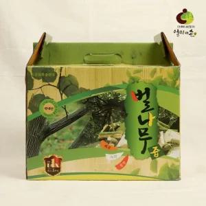 엄마애손 벌나무즙 100ml 60포선물용 몸에좋은 소포장 간편 원액 나무 엑기스 선물용